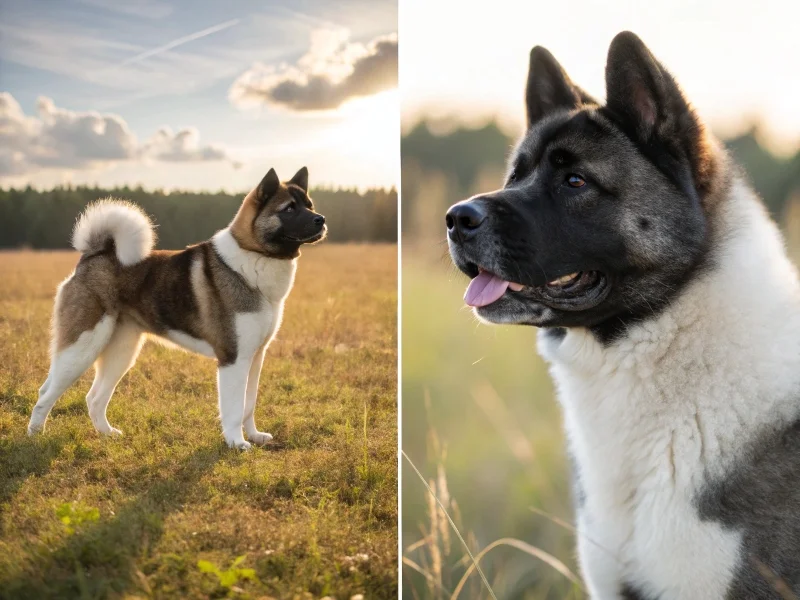 Image de chien de race Akita Américain
