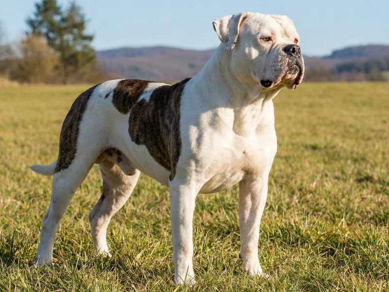 Image de chien de race Bouledogue Americain