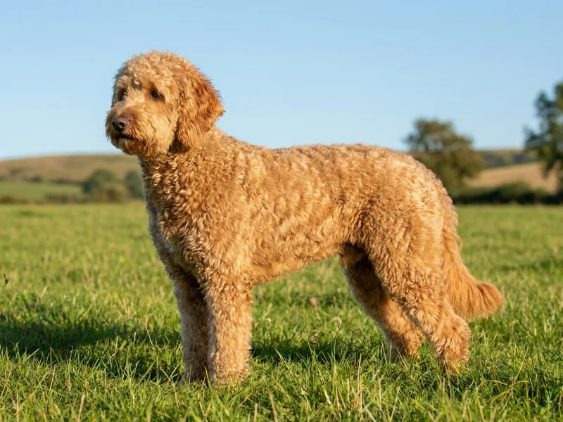 Image de chien de race Goldendoodle