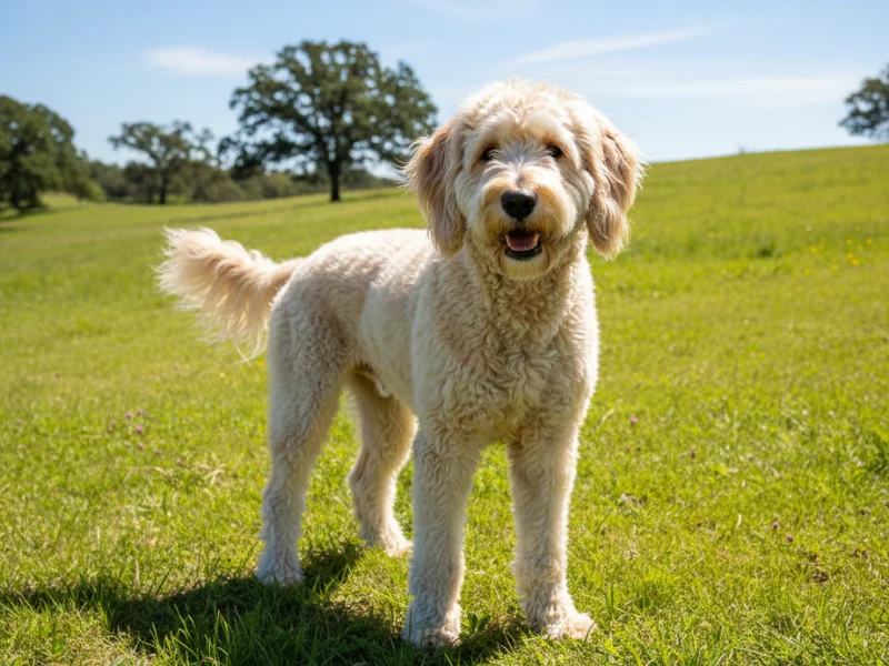 Image de chien de race Labradoodle