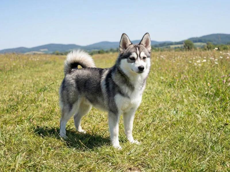 Image de chien de race Pomsky