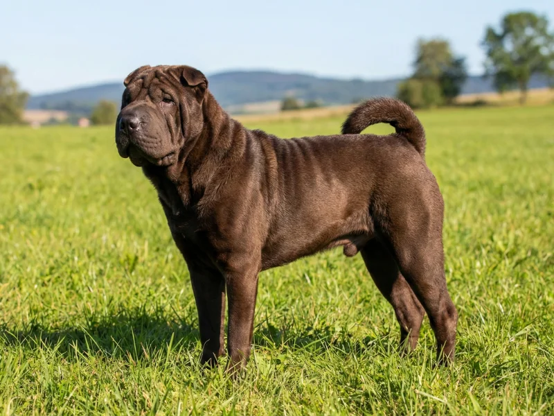 Image de chien de race Shar Pei